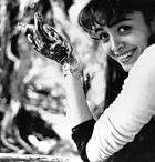 Cristina fumando